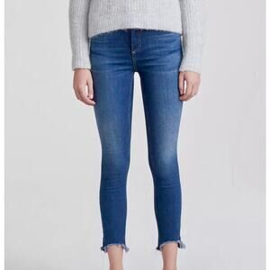 Rag & Bone High Rise Ankle Skinny Jeans 24